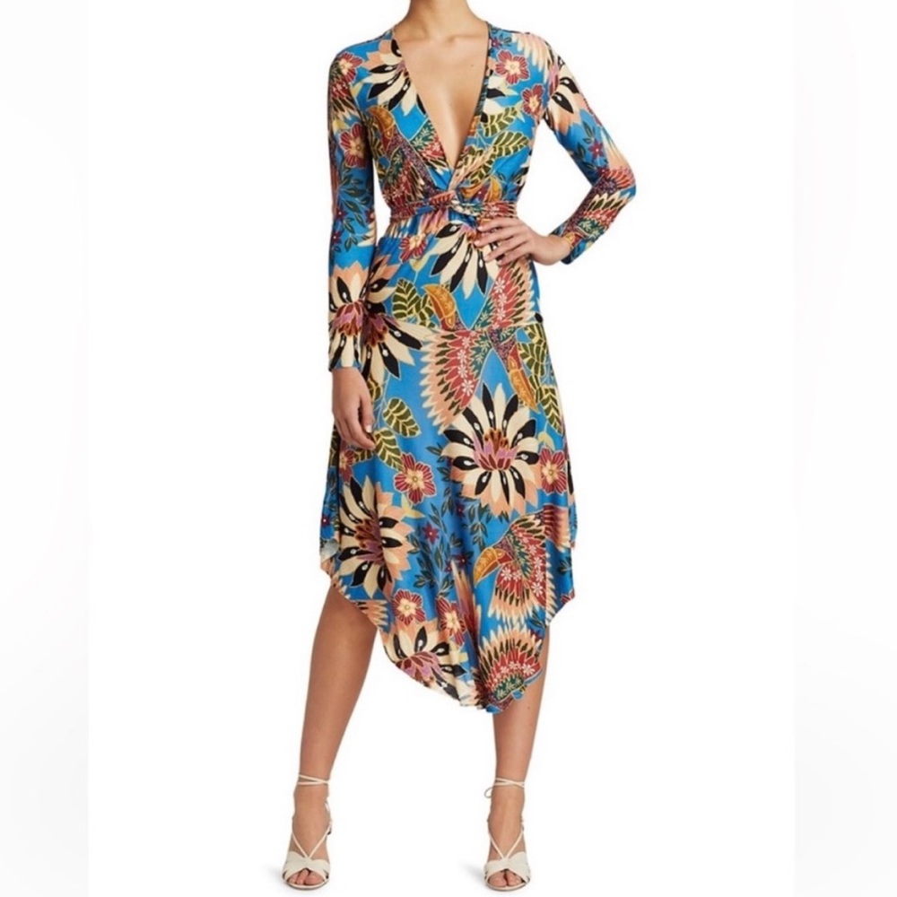 FARM RIO XS WRAP DRESS